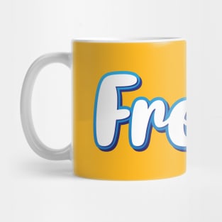 Fresh. Blue Mug